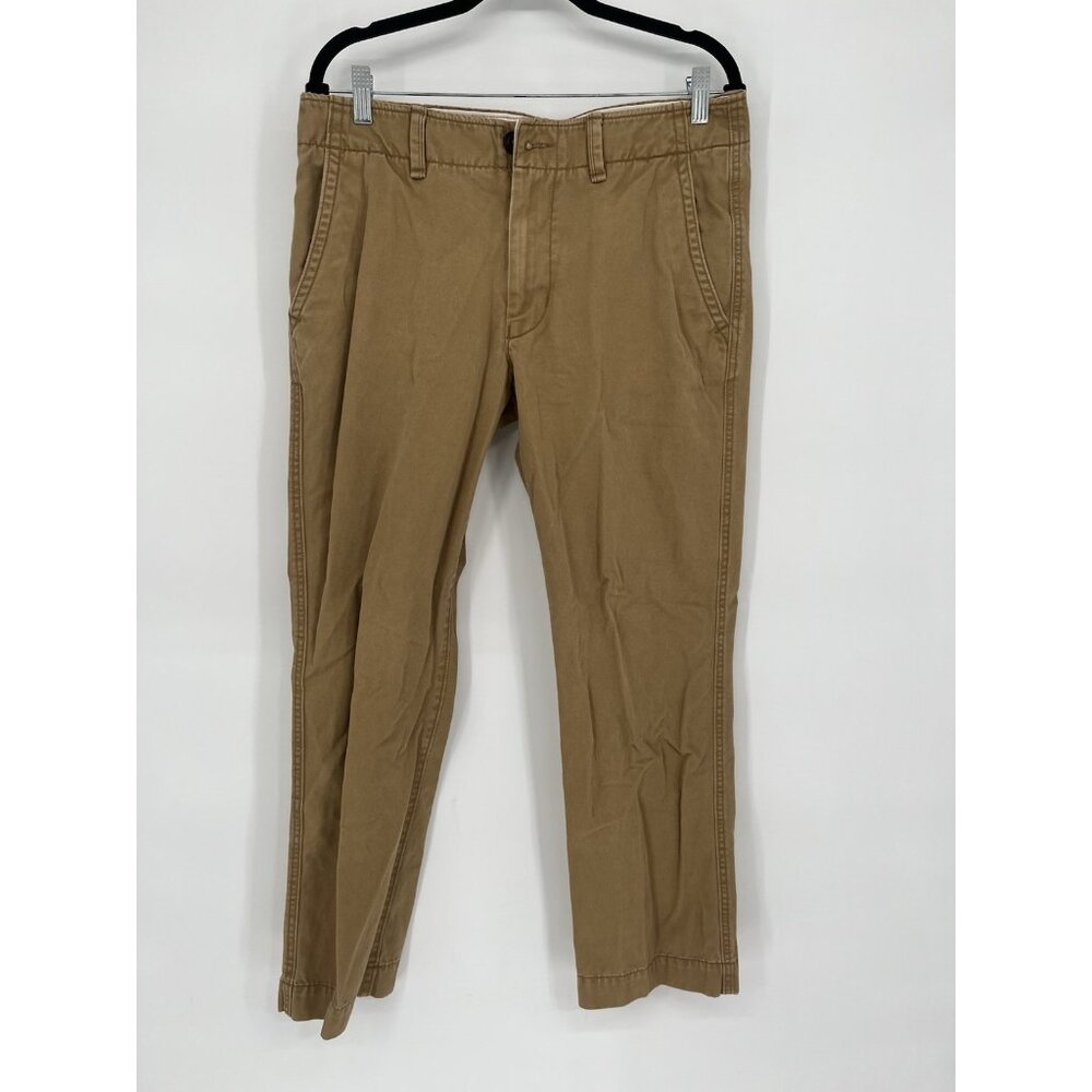 American Eagle Khaki Jeans Original Straight Men's Size 32x30‎ 100% Cotton